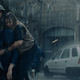 Rain, people hurt, car crashes, mysterious tunnels, yup.